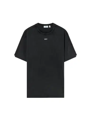 Off-White Off Stamp Overlap Regular Short Sleeve T-Shirt | Thumbnail 1 Off-White Off Stamp Overlap Regular Short Sleeve T-Shirt | Thumbnail 1