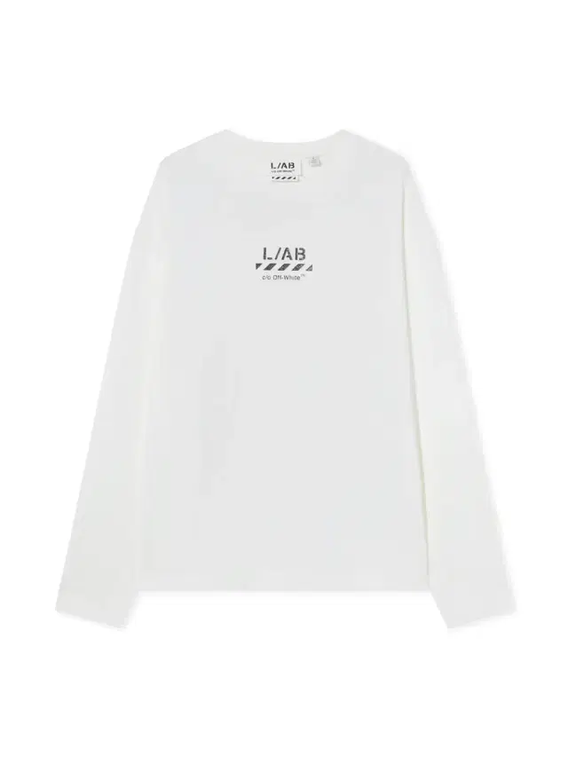 Off-White L/AB Diagonal Long-Sleeve T-Shirt