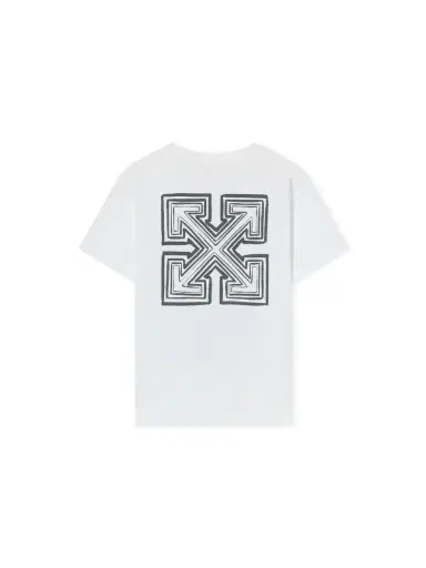 Off-White Arrow Monogram Short Sleeve T-Shirt | Thumbnail 1