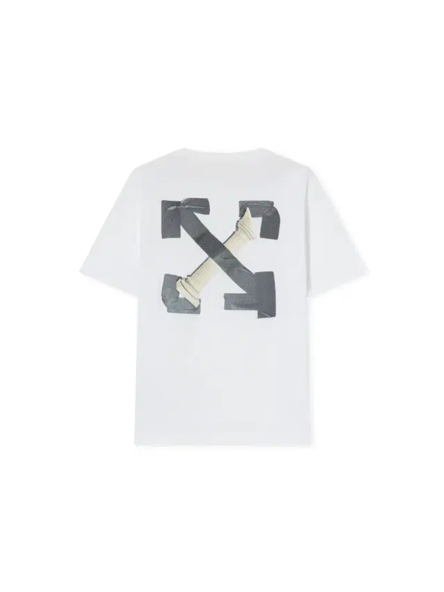 Off-White Arrow Tape Short Sleeve T-Shirt