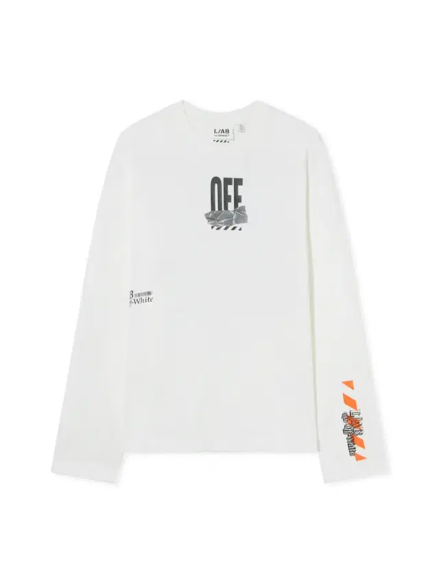 Off-White L/AB Off Active Tape Long-Sleeved T-Shirt
