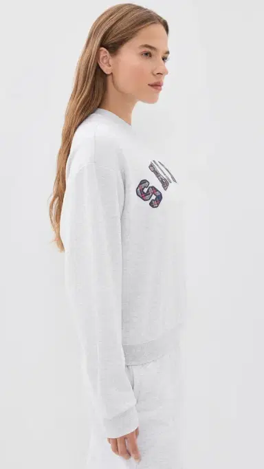 Skims Classic Crew Neck hg Arched Skims Plaid | Thumbnail 4