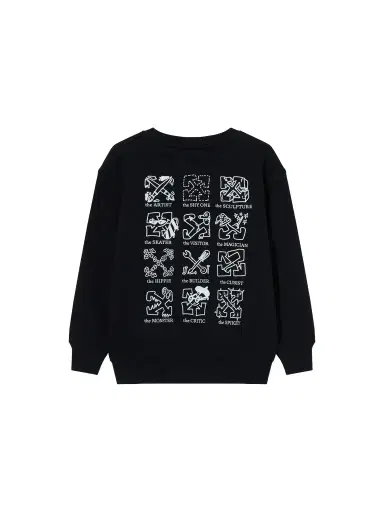 Off-White Multilogo Crewneck Sweatshirt | Thumbnail 1