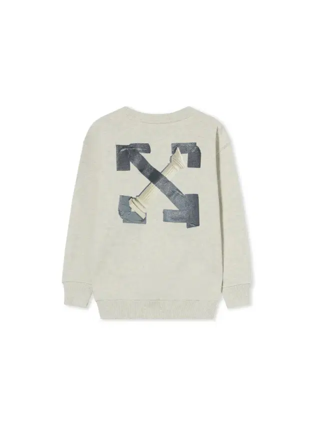 Off-White Arrow Tape Crewneck Sweatshirt