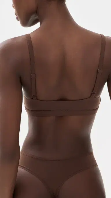 Skims coop Bralette Cocoa | Thumbnail 3