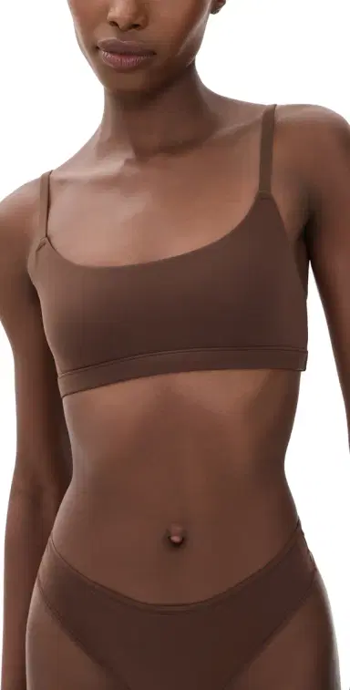 Skims coop Bralette Cocoa | Thumbnail 1