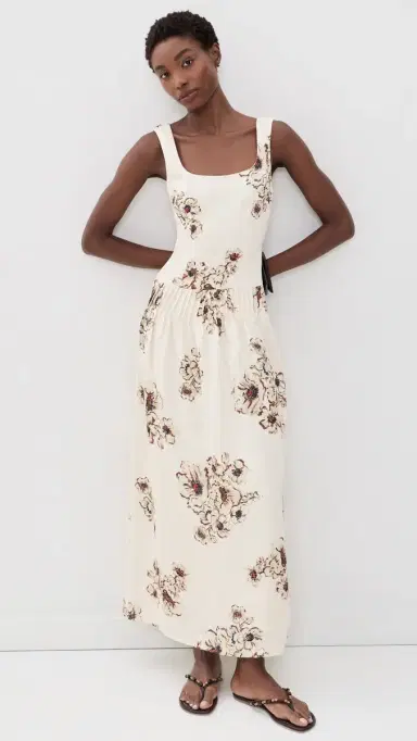 SIR. Freja Linen Dress Rosetta | Thumbnail 2 SIR. Freja Linen Dress Rosetta | Thumbnail 2