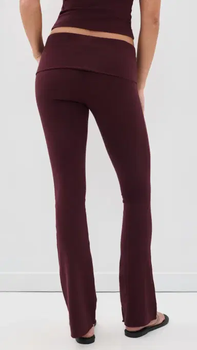 Skims Fold Over Pants Currant | Thumbnail 3
