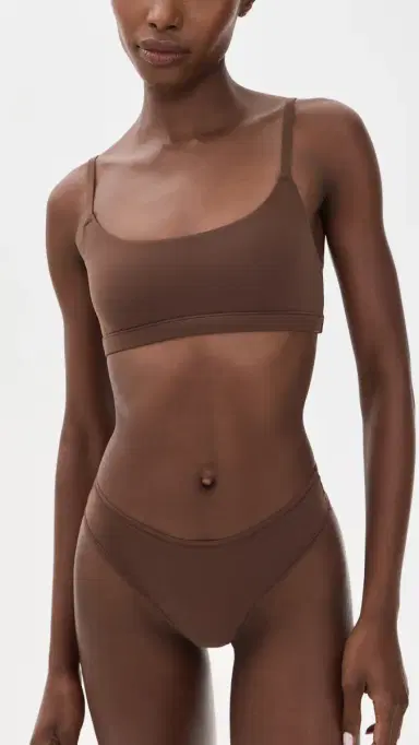 Skims Thong Panty Cocoa | Thumbnail 4