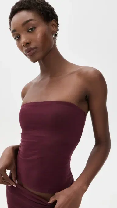 Skims Tube Top Currant | Thumbnail 2 Skims Tube Top Currant | Thumbnail 2