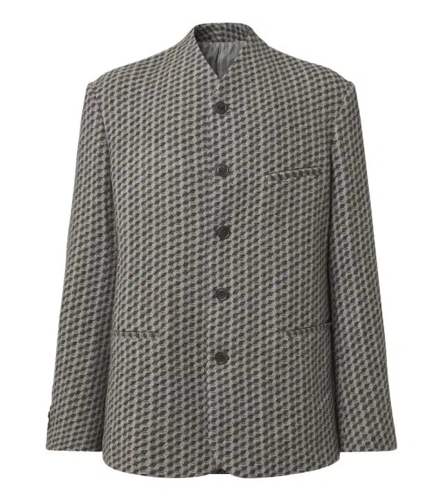 Cashmere and wool-blend blazer