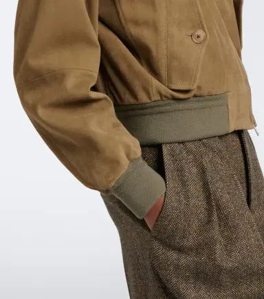 Ralph Lauren Collection Suede bomber jacket | Thumbnail 2