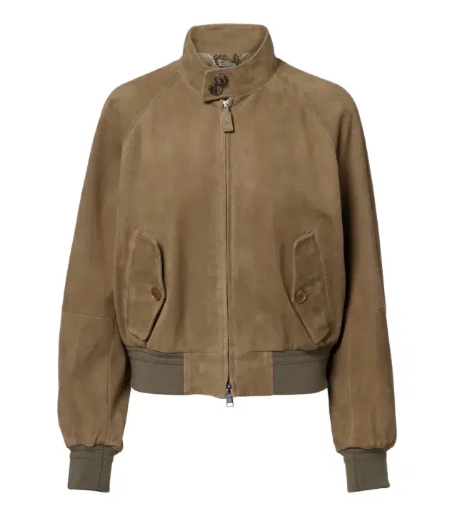 Ralph Lauren Collection Suede bomber jacket
