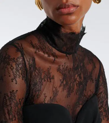 Elie Saab Lace-trimmed bustier top | Thumbnail 6 Elie Saab Lace-trimmed bustier top | Thumbnail 6