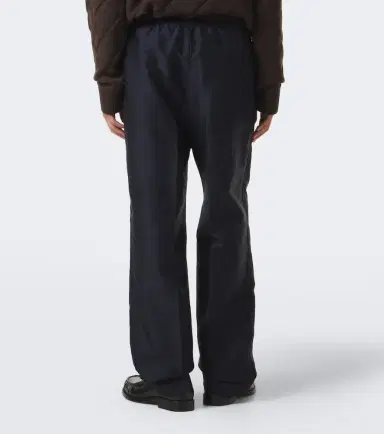 Bottega Veneta Cotton and silk straight pants | Thumbnail 3