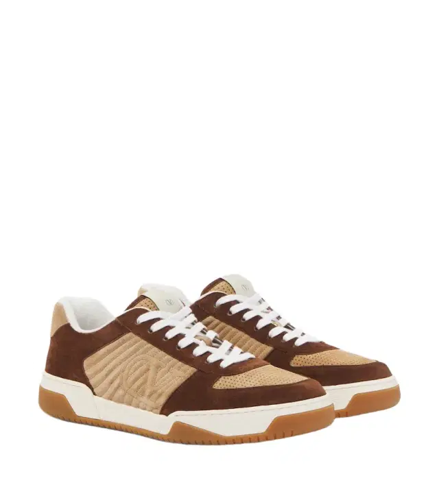 Valentino Garavani VLogo Sparry suede sneakers