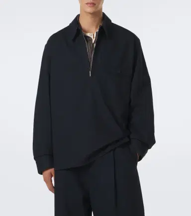 Studio Nicholson Cotton overshirt | Thumbnail 7 Studio Nicholson Cotton overshirt | Thumbnail 7