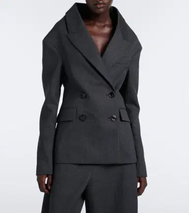 Balenciaga Double-breaster wool blazer | Thumbnail 3