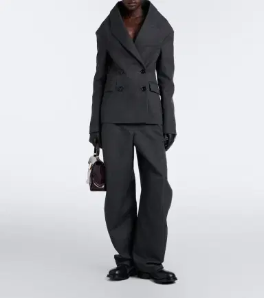 Balenciaga Double-breaster wool blazer | Thumbnail 4
