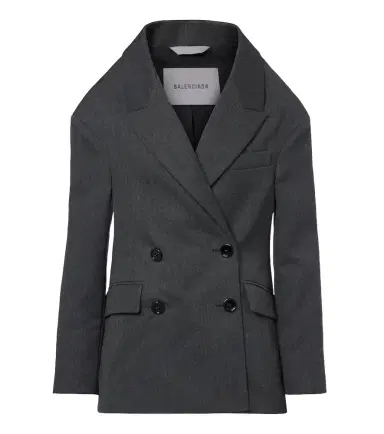 Balenciaga Double-breaster wool blazer | Thumbnail 1