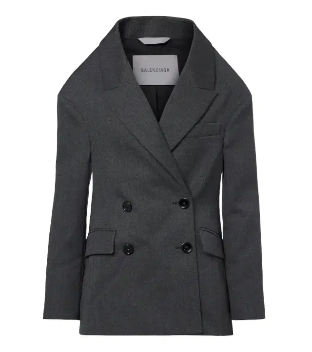 Balenciaga Double-breaster wool blazer