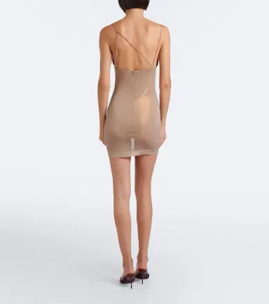 Nensi Dojaka Sheer tulle minidress | Thumbnail 5 Nensi Dojaka Sheer tulle minidress | Thumbnail 5