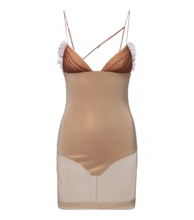 Nensi Dojaka Sheer tulle minidress | Thumbnail 1 Nensi Dojaka Sheer tulle minidress | Thumbnail 1