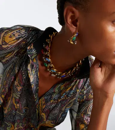 Etro Embellished chain necklace | Thumbnail 4