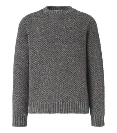 Gabriela Hearst Sermo herringbone cashmere sweater | Thumbnail 1