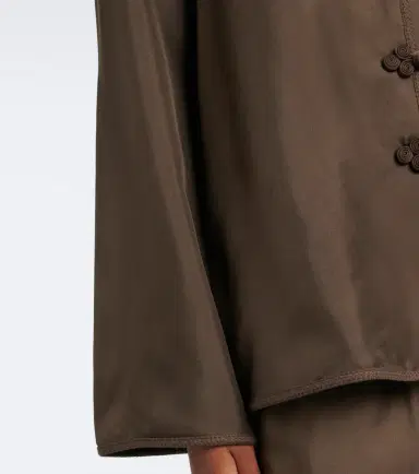 RÓHE Róhe Oversized silk blouse | Thumbnail 2