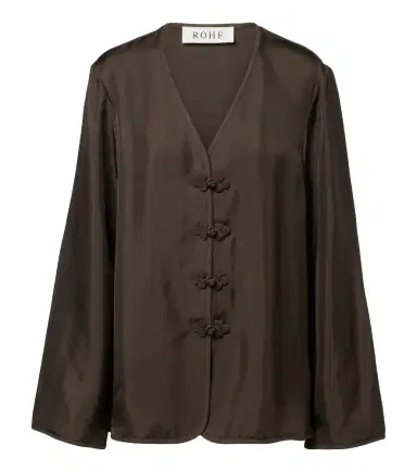 RÓHE Róhe Oversized silk blouse | Thumbnail 1
