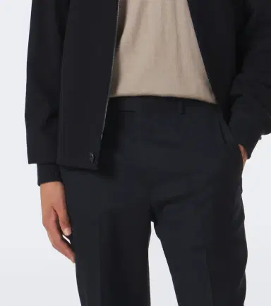 Zegna Wool slim pants | Thumbnail 3 Zegna Wool slim pants | Thumbnail 3