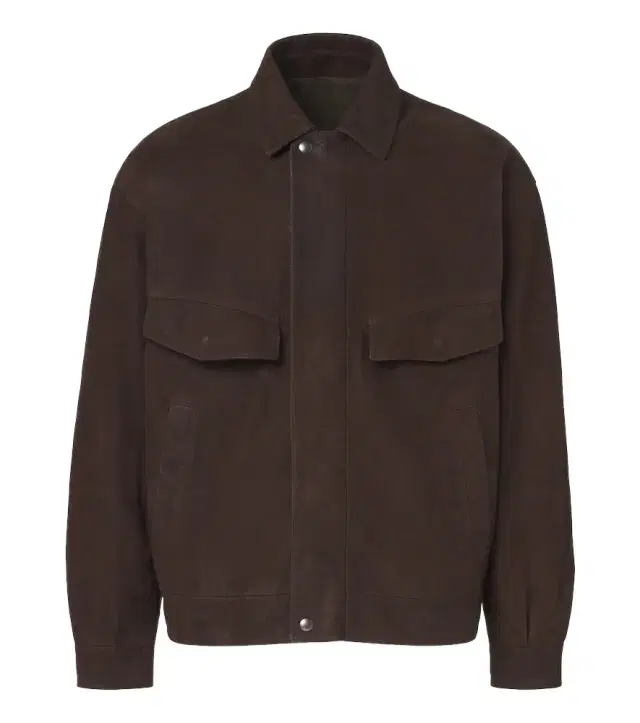 The Row Vana reversible leather blouson jacket