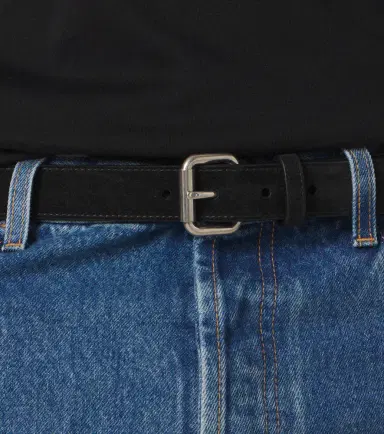 The Row Geo suede belt | Thumbnail 3