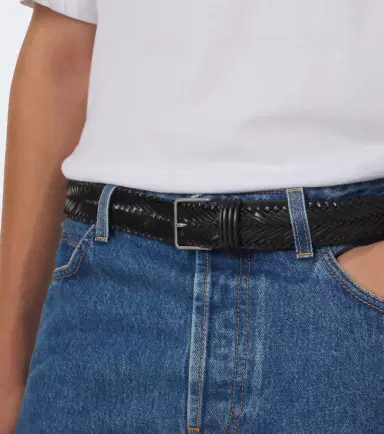 The Row Fisherman woven leather belt | Thumbnail 4