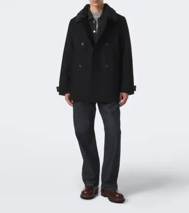 Our Legacy Wage virgin wool peacoat | Thumbnail 2