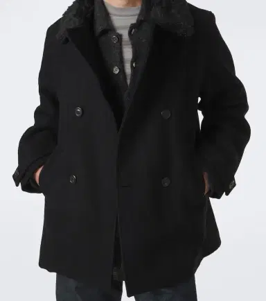 Our Legacy Wage virgin wool peacoat | Thumbnail 3