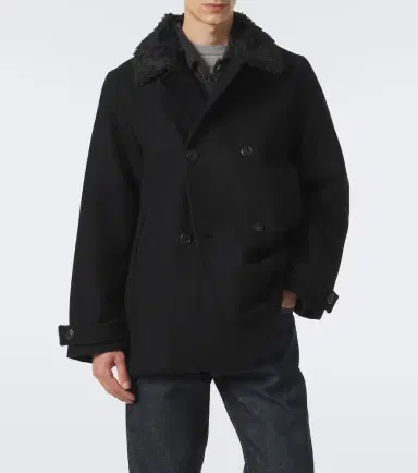 Our Legacy Wage virgin wool peacoat | Thumbnail 5