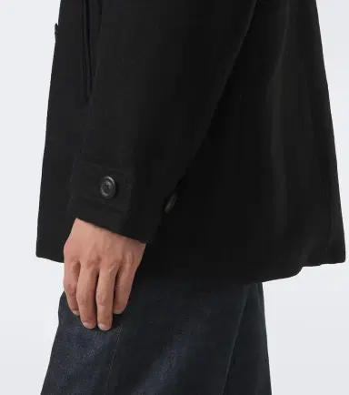 Our Legacy Wage virgin wool peacoat | Thumbnail 7