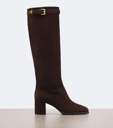 Prada Suede knee-high boots | Thumbnail 3 Prada Suede knee-high boots | Thumbnail 3