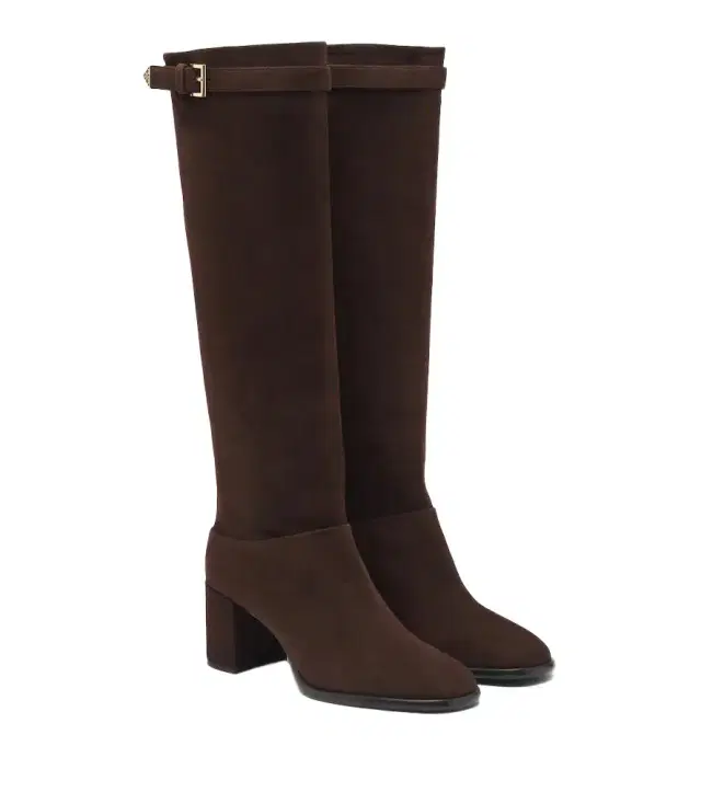 Prada Suede knee-high boots