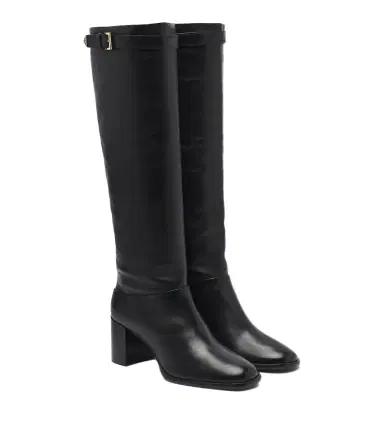Prada Leather knee-high boots | Thumbnail 1