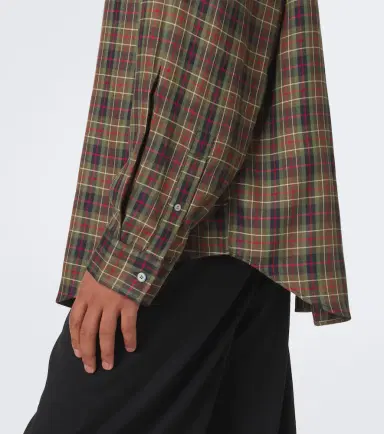Acne Studios Plaid flannel shirt | Thumbnail 3 Acne Studios Plaid flannel shirt | Thumbnail 3