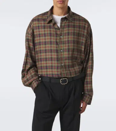 Acne Studios Plaid flannel shirt | Thumbnail 6 Acne Studios Plaid flannel shirt | Thumbnail 6