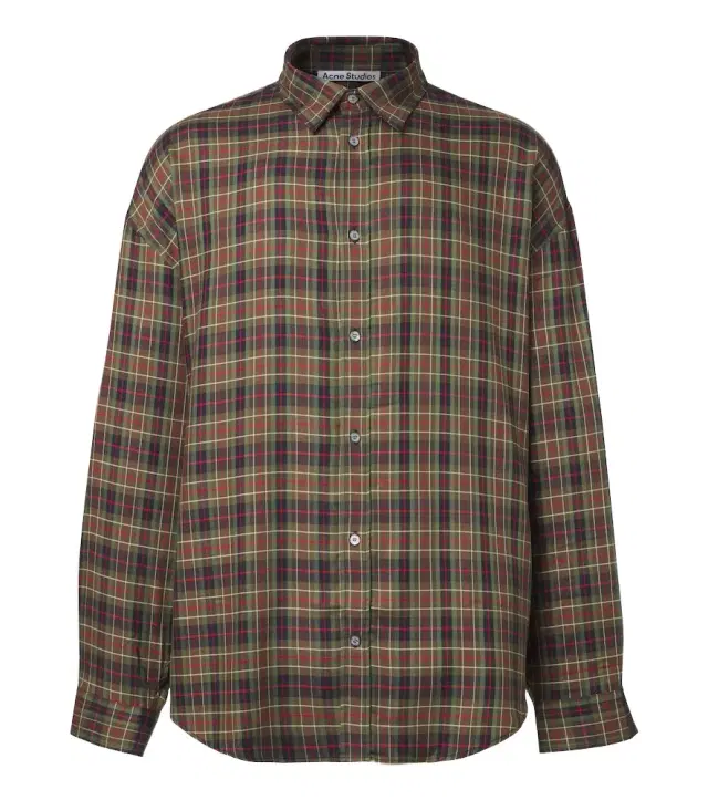 Acne Studios Plaid flannel shirt