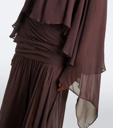 DE LA VALI Mia chiffon top | Thumbnail 2