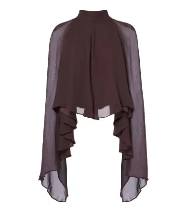 DE LA VALI Mia chiffon top | Thumbnail 1