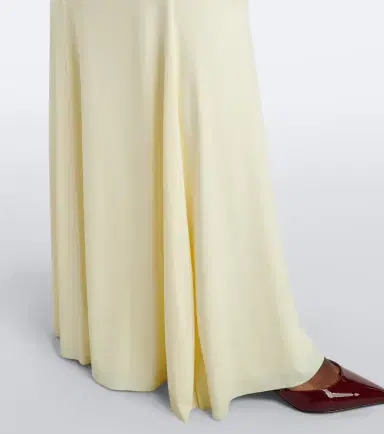DE LA VALI Cielora ruched maxi dress | Thumbnail 4