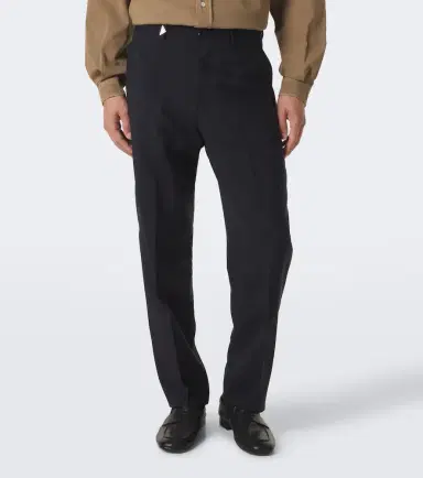 Prada Wool and mohair straight pants | Thumbnail 2