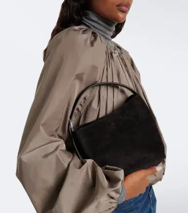 TOTEME Belted Small suede tote bag | Thumbnail 5